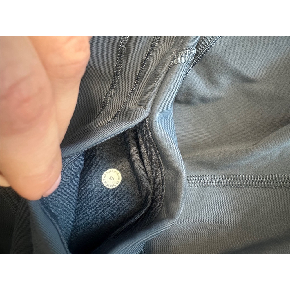 Lululemon Fine Force High Rise Tight 28" Size 4 Iron Blue - Picture 5 of 9